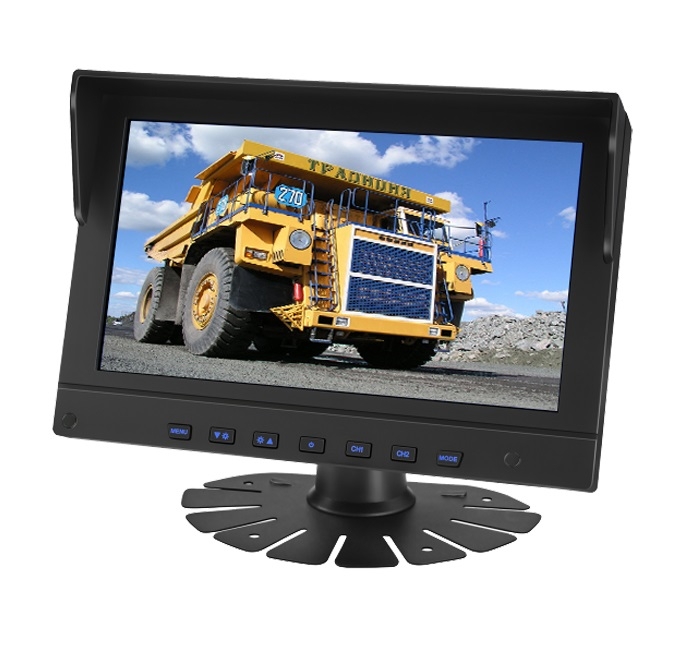 YD-27A车载7寸显示屏两路AHD输入
